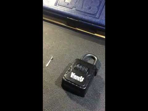 How to open Lock Box