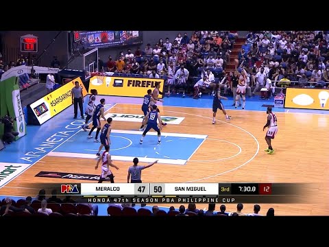 Enciso for 3 from the same spot | Honda PBA S47 Philippine Cup 2022