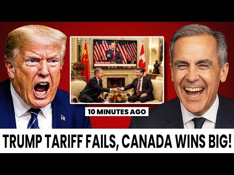 Trump PANICS As Canada Joins China's 500% Tariffs Against the U.S. — America's Industry at Risk!