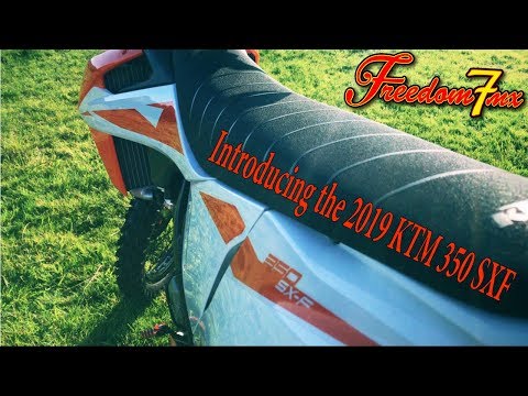 Introducing the 2019 KTM 350 SXF Motocross Bike