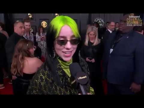 Billie Eilish/Interview on Gremmi/Билли Айлиш интервью на Гремми