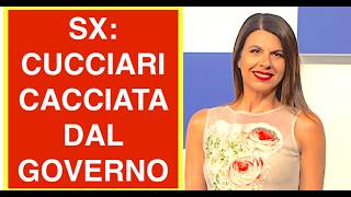 SX: GEPPY CUCCIARI CACCIATA DAL GOVERNO. IL CDX NEGA