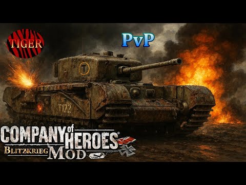 CoH Blitzkrieg Mod PvP _  Unfortunate comeback! 2v2