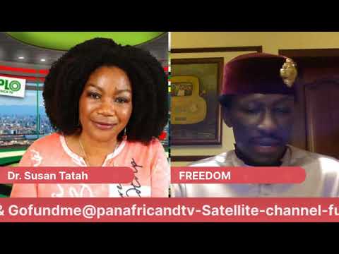 Freedom Jacob Caesar and Mr. Ousman Touray on Technology and Industrialization for Africa.