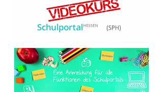 1 Was ist das Schulportal? | SPH-Videotraining