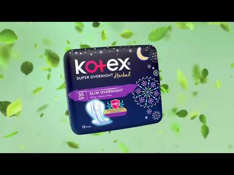 Kotex Soft® Herbal – Natural Extracts
