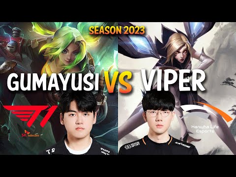 T1 Gumayusi vs HLE Viper - Gumayusi ZERI vs Viper KAI'SA ADC - Patch 13.15 KR Ranked