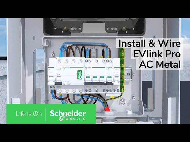 schneider electric Recharging station accessory proac metal kit floor 2cp