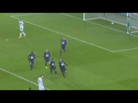 But de thiago motta PSG 4-0 BASTIA