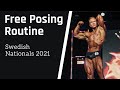 Free Posing Routine SM 2021 (Swedish Nationals)