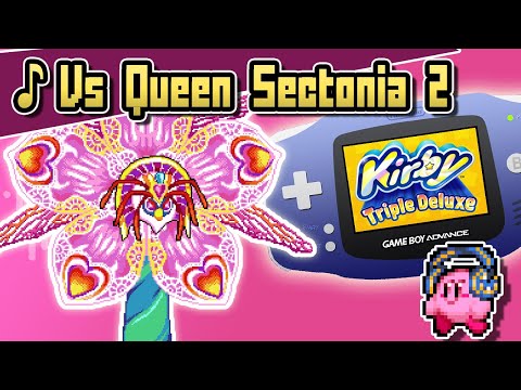 ♪ Vs Queen Sectonia phase 2 GBA remix "Moonstruck Blossom" (Kirby Triple Deluxe Final Boss)