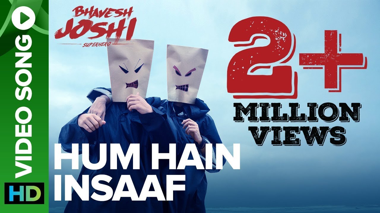 Hum Hain Insaaf Lyrics  | Bhavesh Joshi Superhero | Harshvardhan Kapoor | Babu Haabi | Amit Trivedi