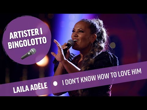 Laila Adele - I don't know how to love him - BingoLotto Lördag Live