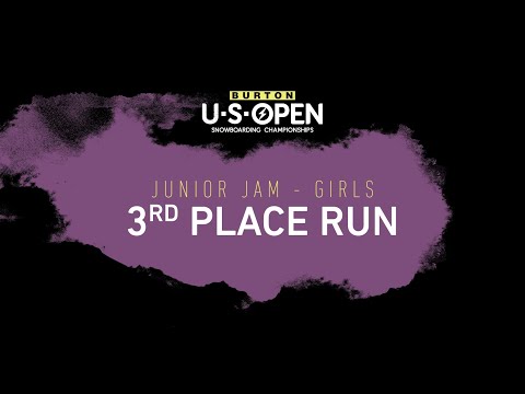 Burton US Open 2020 Junior Jam - Girls' Third Place Run - Kailey Bogart