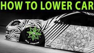 Midnight Club LA - How To Lower Your Car In The Garage