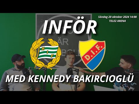 INFÖR HAMMARBY IF - DJURGÅRDENS IF MED KENNEDY BAKIRCIOGLÜ