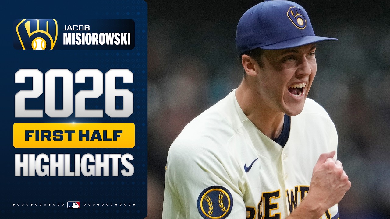 Jacob Misiorowski took care of Miz-ness in 2026's first half! (MLB strikeout leader) 🔥