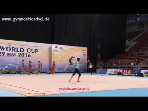Alessia Russo Hoop Training - WC Sofia 2016