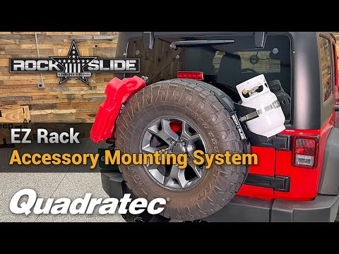 Rock Slide Engineering EZ Rack & Accessories – Tray, Pack Out Panel & Propane Mount!