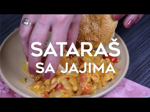 Sataraš (Sataras) Recept s Jajima