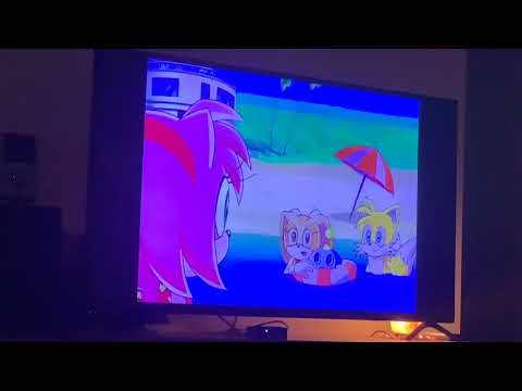 SonicX Season 1 Episode 9 Amy At The Beach Amy Swimming