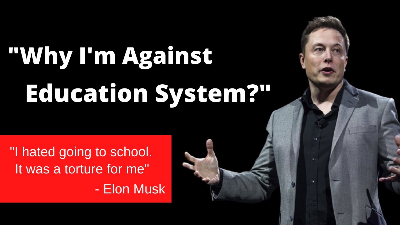Elon Musk’s Incredible Speech on the Education System | Eye Opening Video on Education