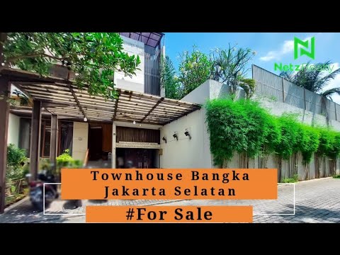 Townhouse Balcony Dijual Di Bangka Jakarta Selatan, Bebas Banjir #forsale #dijual #viral #tranding