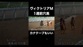 ヴィクトリアマイル　穴馬　#shorts