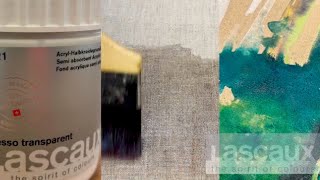Lascaux Gesso Transparent, akrylový šeps