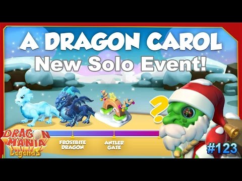 Christmas 'A Dragon Carol' SOLO EVENT! - Dragon Mania Legends #123