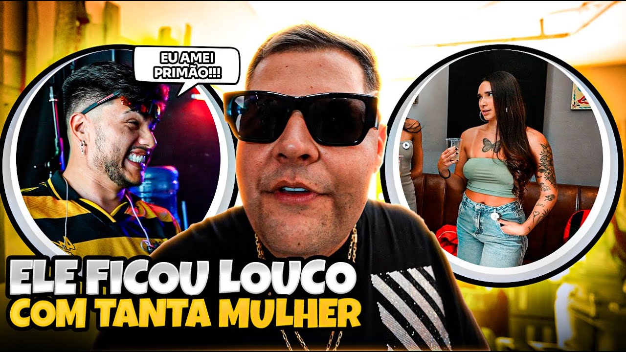 LEVEI 10 MULHERES PARA MEU PRIMO MÍTICO NO PODPAQUERA E ELE FICOU SEM SABER O QUE FAZER!! [MAUMAUZK]