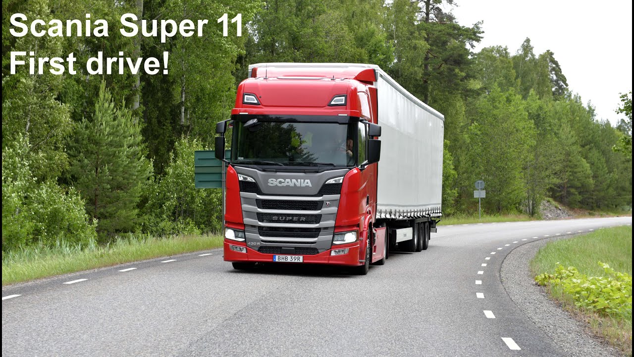 Rijden met de Scania Super 11