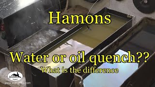 W2 water and oil quench side by side results