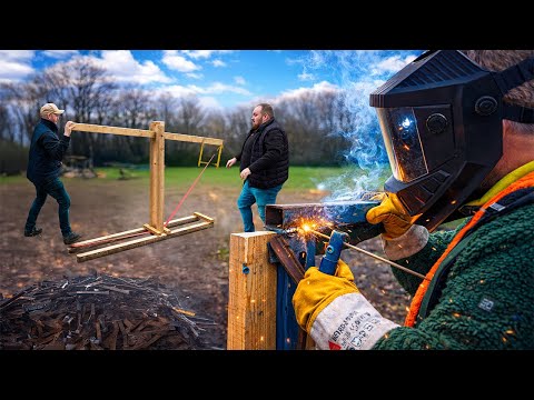 „Zu viel Power!“ Wir müssen unser selbstgebautes Katapult verstärken! I Udo & Wilke