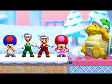 Super Mario Maker 2 - Online Multiplayer Versus #48 (4 Players)