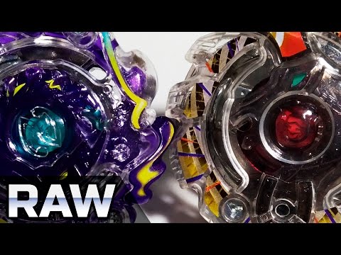 Nova Neptune .Q.N vs Unlock Unicorn .U.T - [Beyblade Burst RAW] - ベイブレードバースト