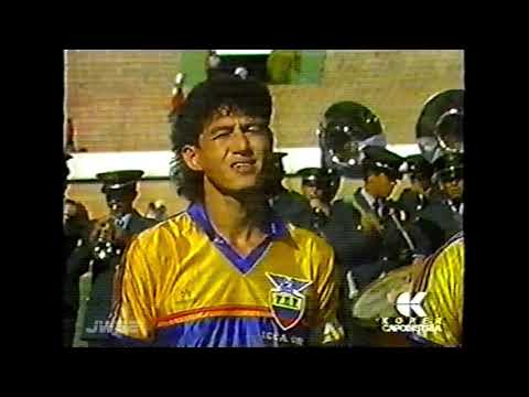 1989.07.02 Ecuador 1 - Uruguay 0 (Partido Completo - Copa America Brasil 1989)