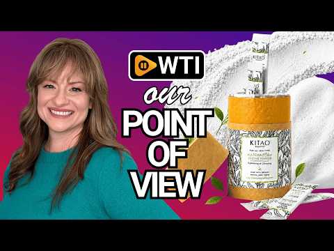 KITAO Exfoliating Powder Face Wash with ECOCERT Level Matcha - WTI product video review