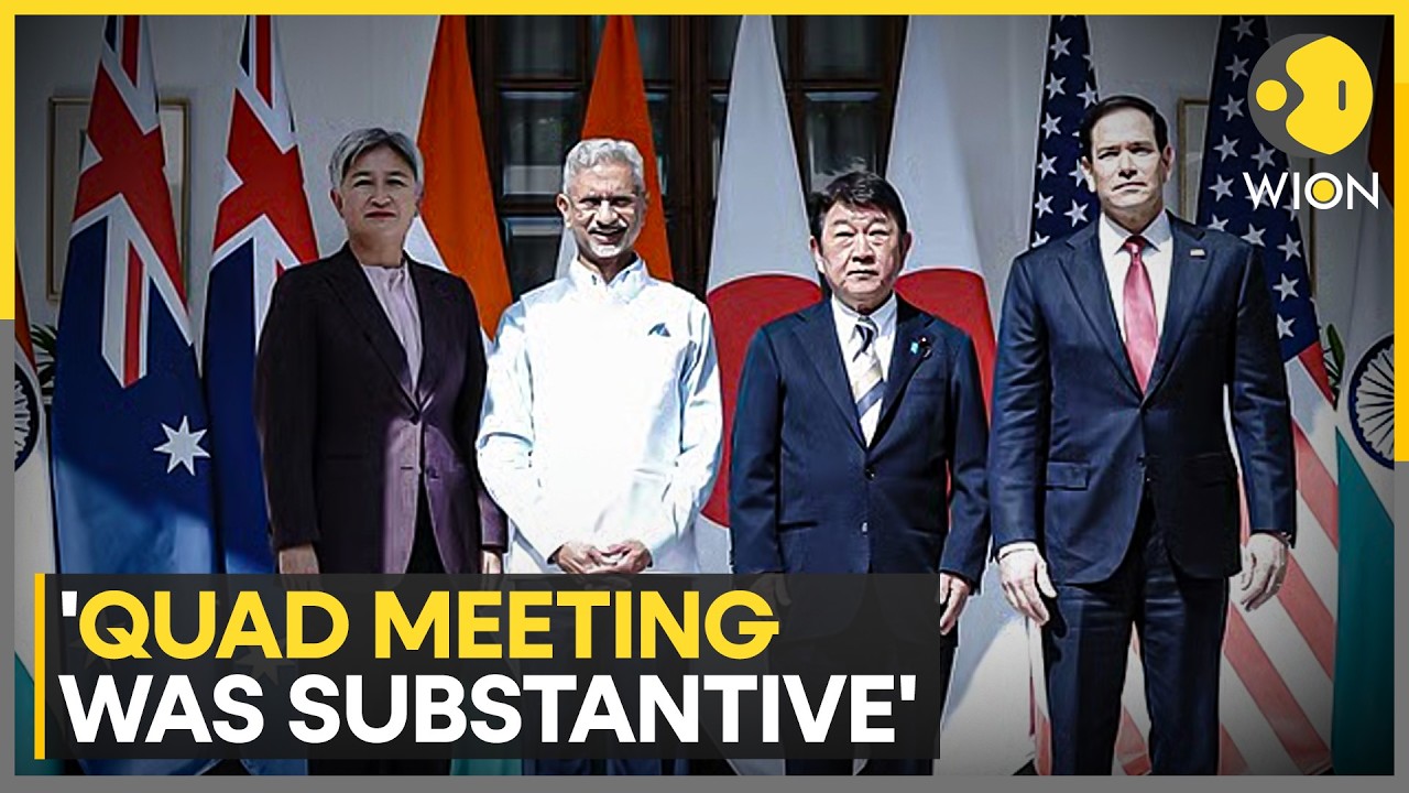 QUAD Meeting: EAM Jaishankar Highlights Key Outcomes, Says 'QUAD Meeting Was Substantive’ | WION
