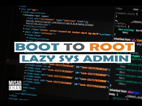 Lazy Sys Admin Walkthrough | Vulnhub CTF