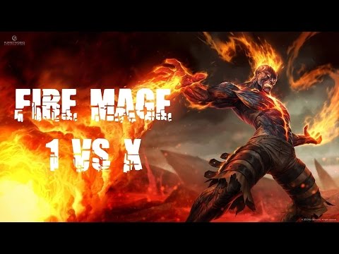 Fire Mage 1 vs X - Mission Impossible - WoW Legion