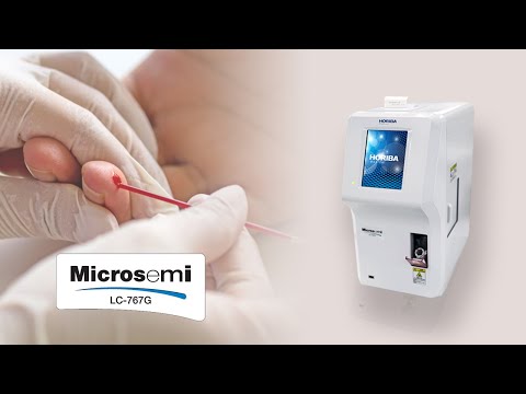 Horiba Medical Microsemi CRP LC-767G Hematology Analyzer Intro Video