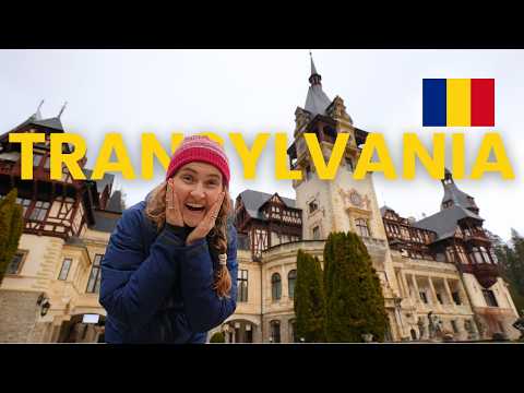 Transylvania🇷🇴 Romanian Food, Peles Castle, Dracula's Bran Castle & Brasov in 1 Day