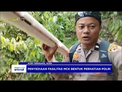 KAPOLRES ACEH TENGGARA BANGUN 4 MCK DI MASJID RAHMATILLAH &amp; DESA RUMAH BUNDAR PASCABANJIR