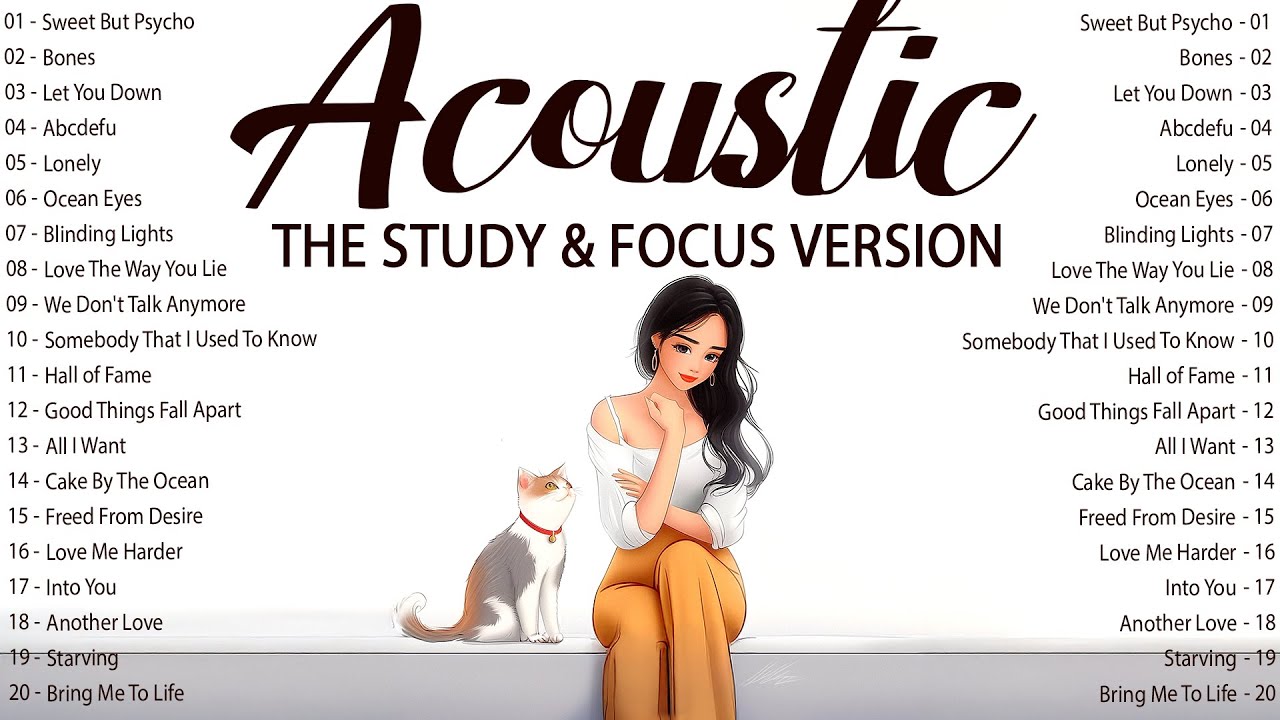 Acoustic Music 2026 🎧 New Songs with Lyrics 🎧 The Study & Focus Version