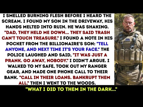 Rich Kids Burned My Son's Hands In Fire—His Billionaire Ranger Father Hunted Them Through The Woods