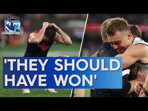 How the Demons 'panicked' in the final minutes while the Blues stood up - Sunday Footy Show