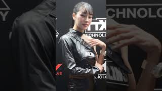 JMS2023 OHLINS ブース 朝倉咲彩 叶園ちさ 前田星奈 さん② ジャパンモビリティショー