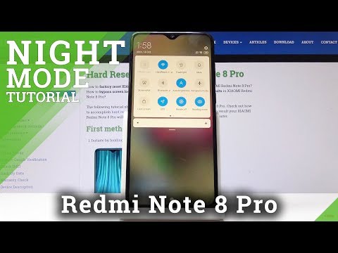 How to Enter Reading Mode in XIAOMI Redmi Note 8 Pro - Protect Eyes