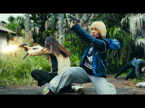 Baby Assassins: Nice Days | Epic Gun-Fu Fight Scene | 1080p